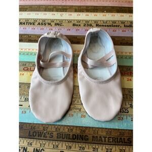 Stelle Ballet Ballerina Dance Shoes Slippers Big Girl Size 3 Leather Pink